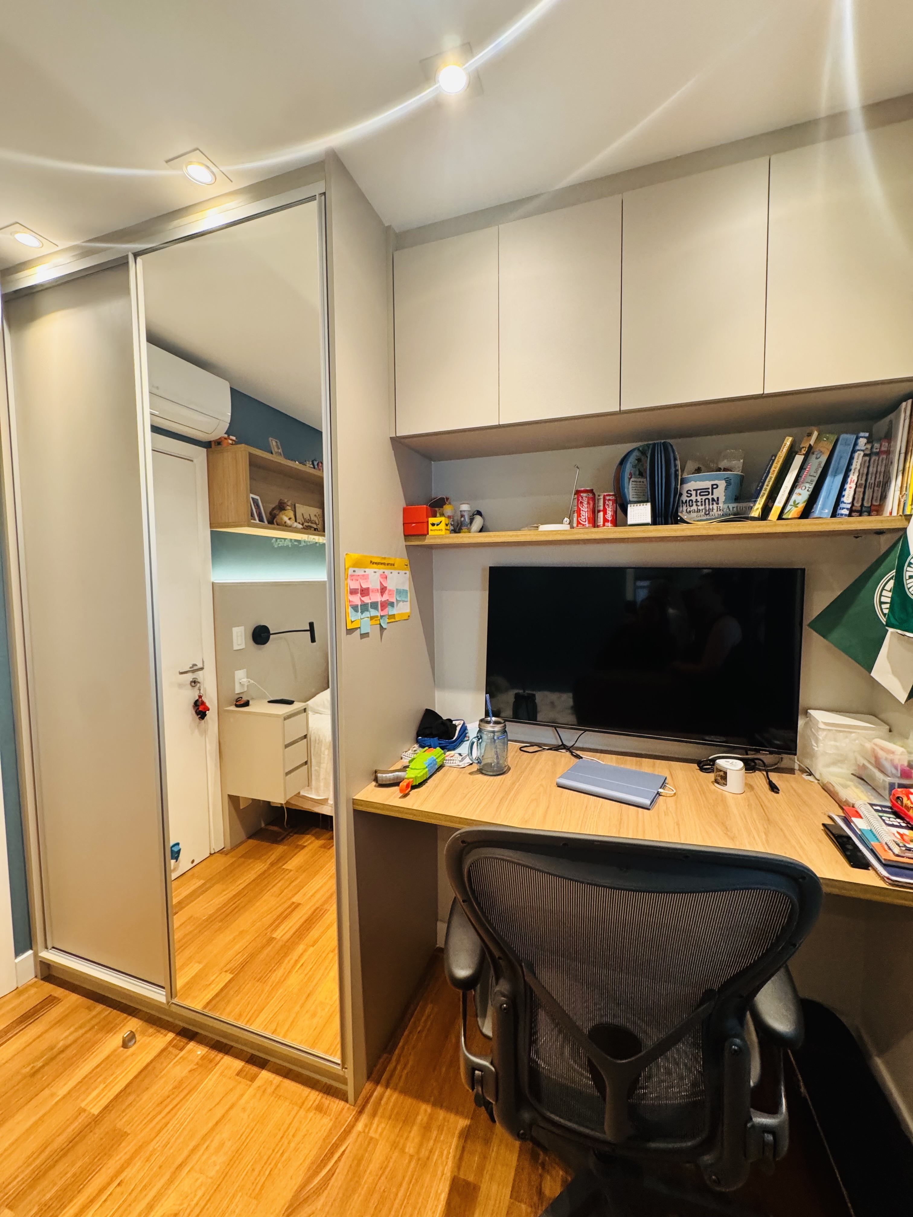 Home office planejado Onofre Planejados